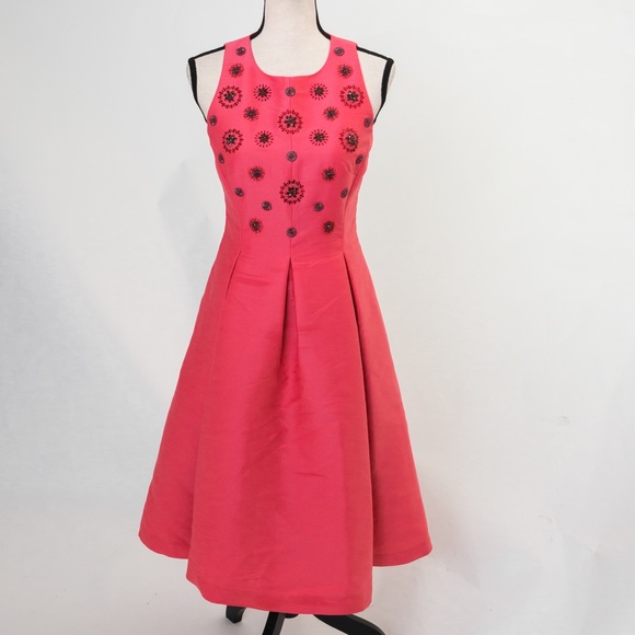 kate spade Dresses & Skirts - Kate Spade cocktail dress coral Small 4